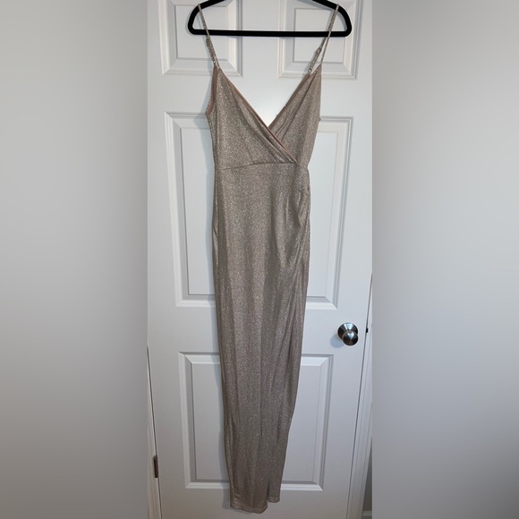 JLUXLABEL ‘Cream Shimmer Symphony Dress’ - Picture 6 of 9